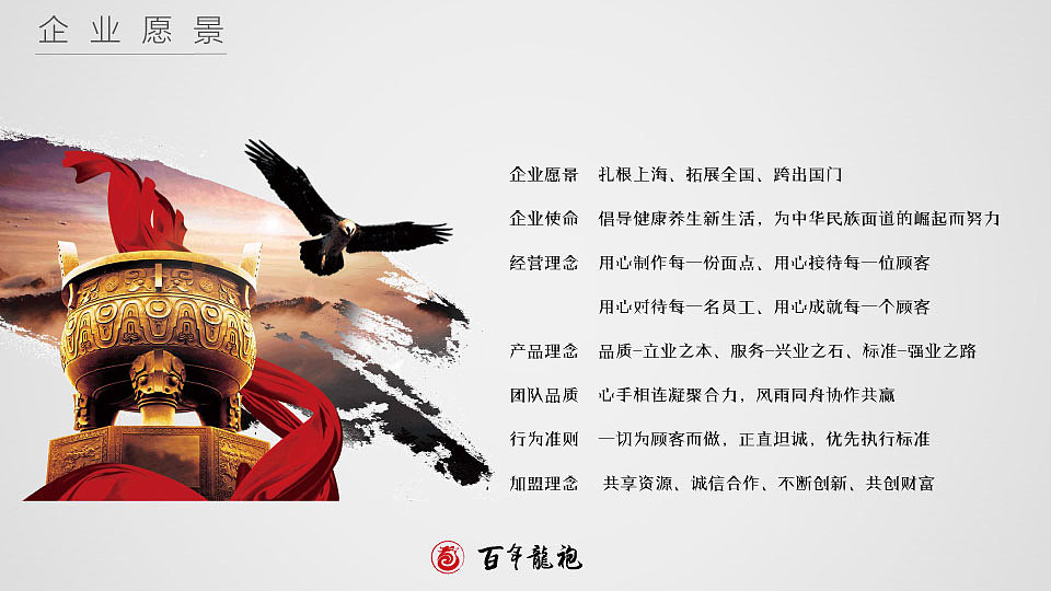 百年龙袍蟹黄汤包项目ppt简介