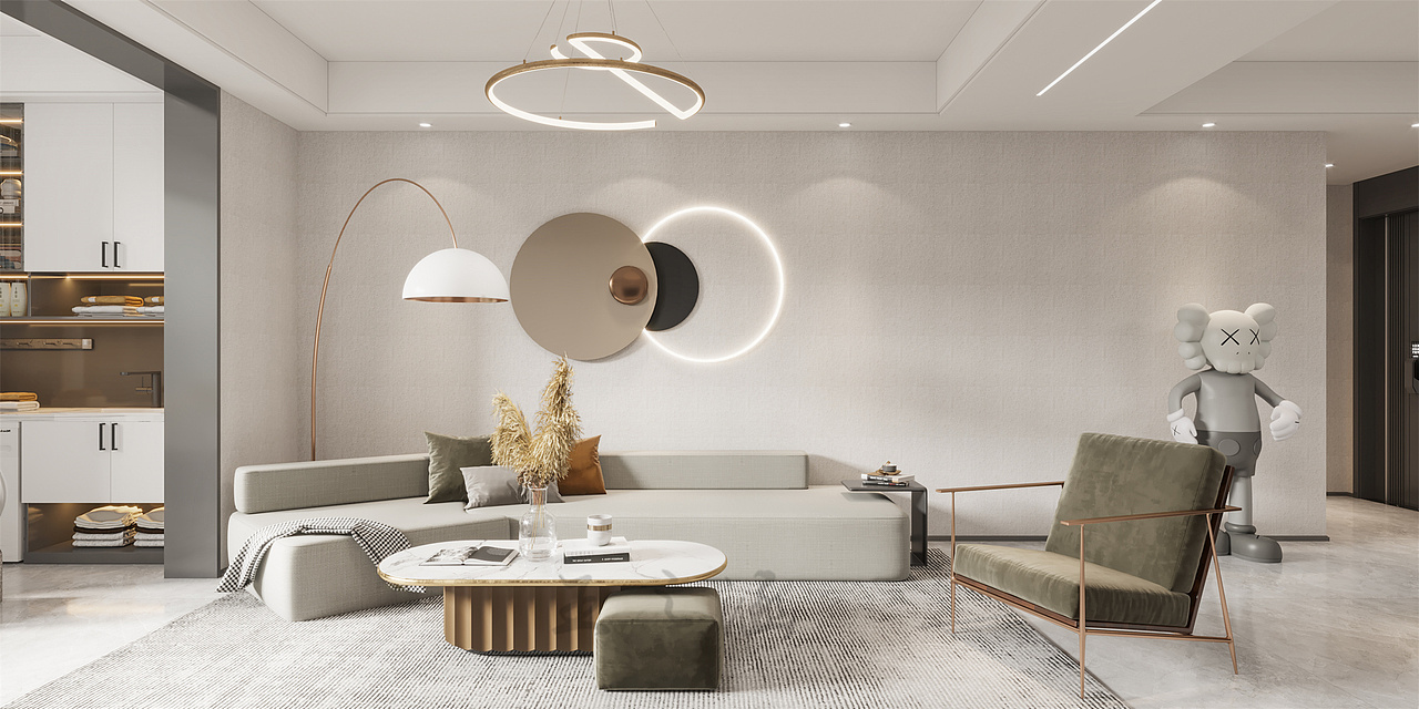 现代简约，明亮舒适