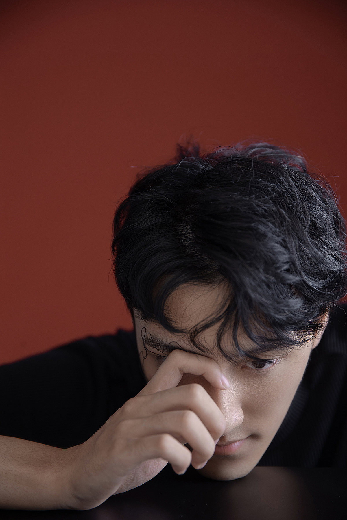 男士新年主题红色肖像丨新年气氛组编外成员?