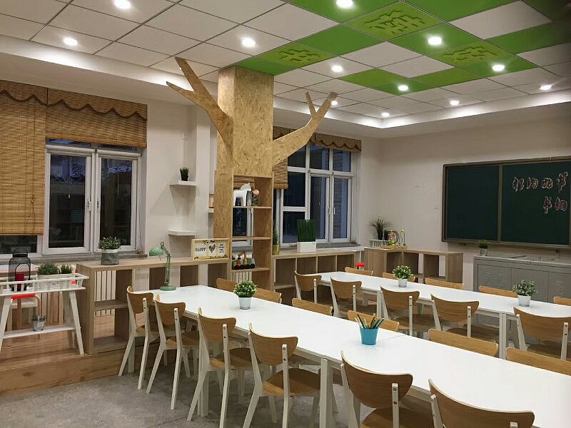 校园文化(设计之后与现场施工)