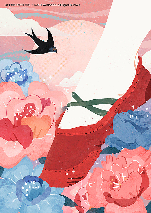 九十九双红舞鞋