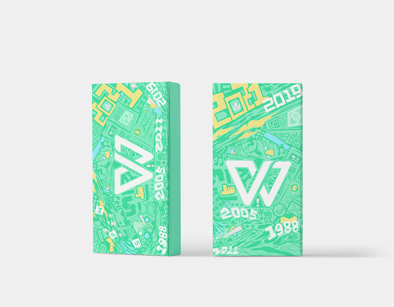 WPS品牌创意图形图案设计大赛——畅快办公（图ZMjY4MTE5OTky） - 图案 - 站酷设计师ENOUGH囡囡原创素材 - 站酷ZCOOL