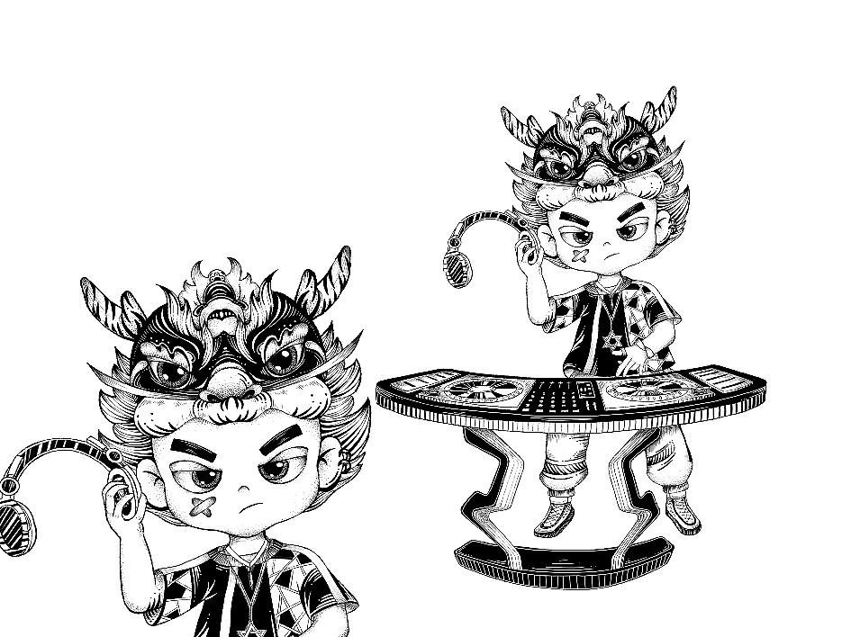 2024龍年IP設(shè)計（圖ZMzQyOTUzMzQ0） - 商業(yè)插畫 - 站酷設(shè)計師卉青原創(chuàng)素材 - 站酷ZCOOL