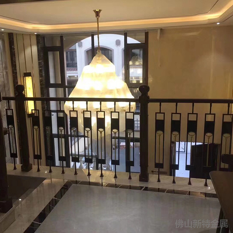 铜雕刻楼梯 艺术铜护栏规格