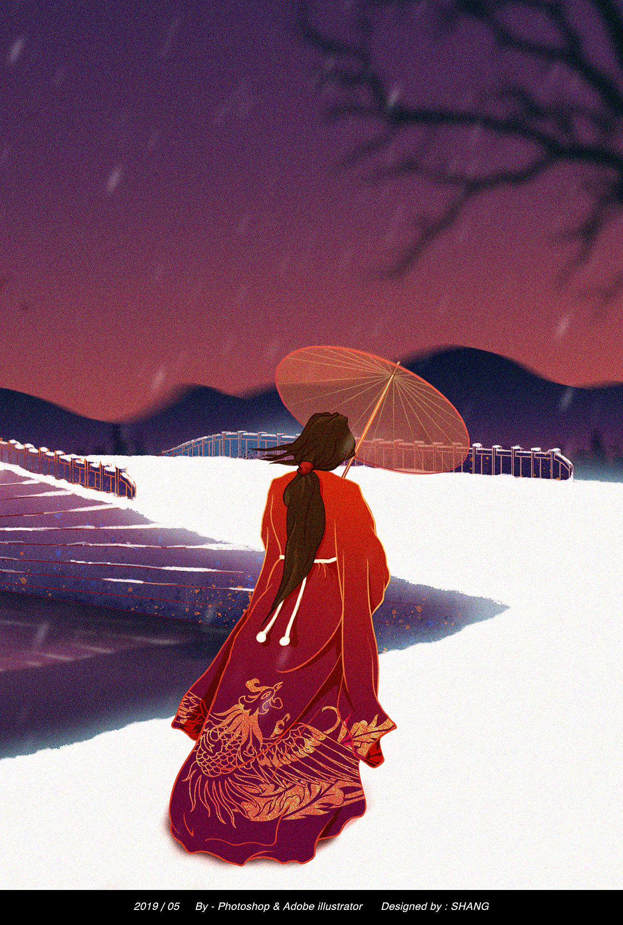 断桥残雪|插画|创作习作|尚jf_原创作品-站酷zcool