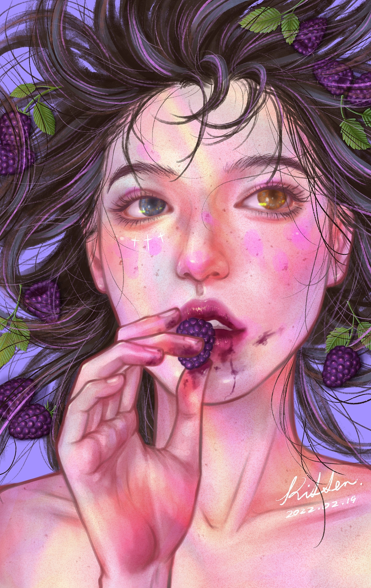BlackBerry（图ZMjg5OTM5MTIw） - 新锐潮流插画 - 站酷设计师_KiLLer原创素材 - 站酷ZCOOL