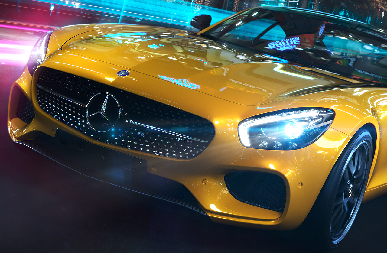 CGI_Mercedes Benz AMG GT