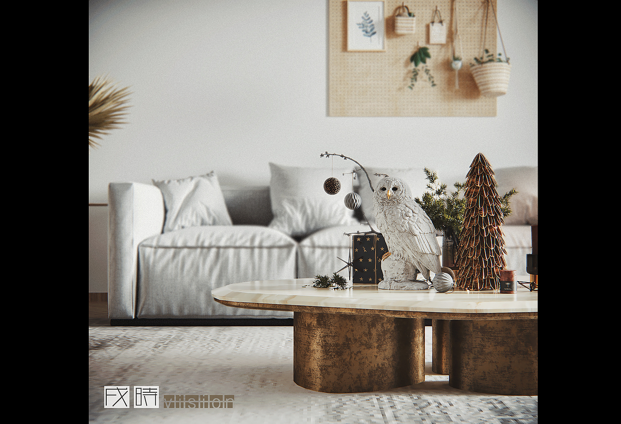 最近留白比较多的空间