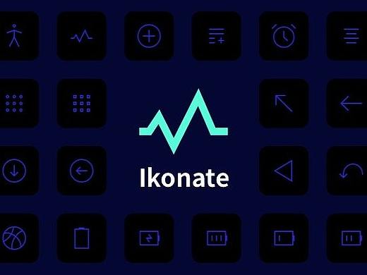 Ikonate - 一组优质的免费商用且开源的 SVG 格式图标库