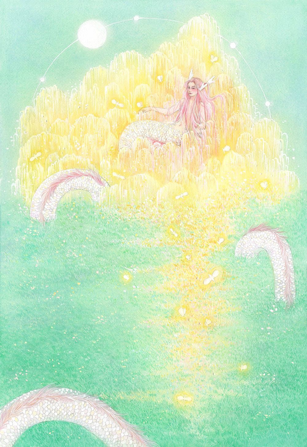 带着作品在五一上海插画艺术节见面啦（图ZMzY1ODQ4MDUy） - 艺术插画 - 站酷设计师干燥吹风原创素材 - 站酷ZCOOL