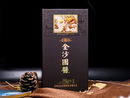 金沙国酱白酒拍摄
