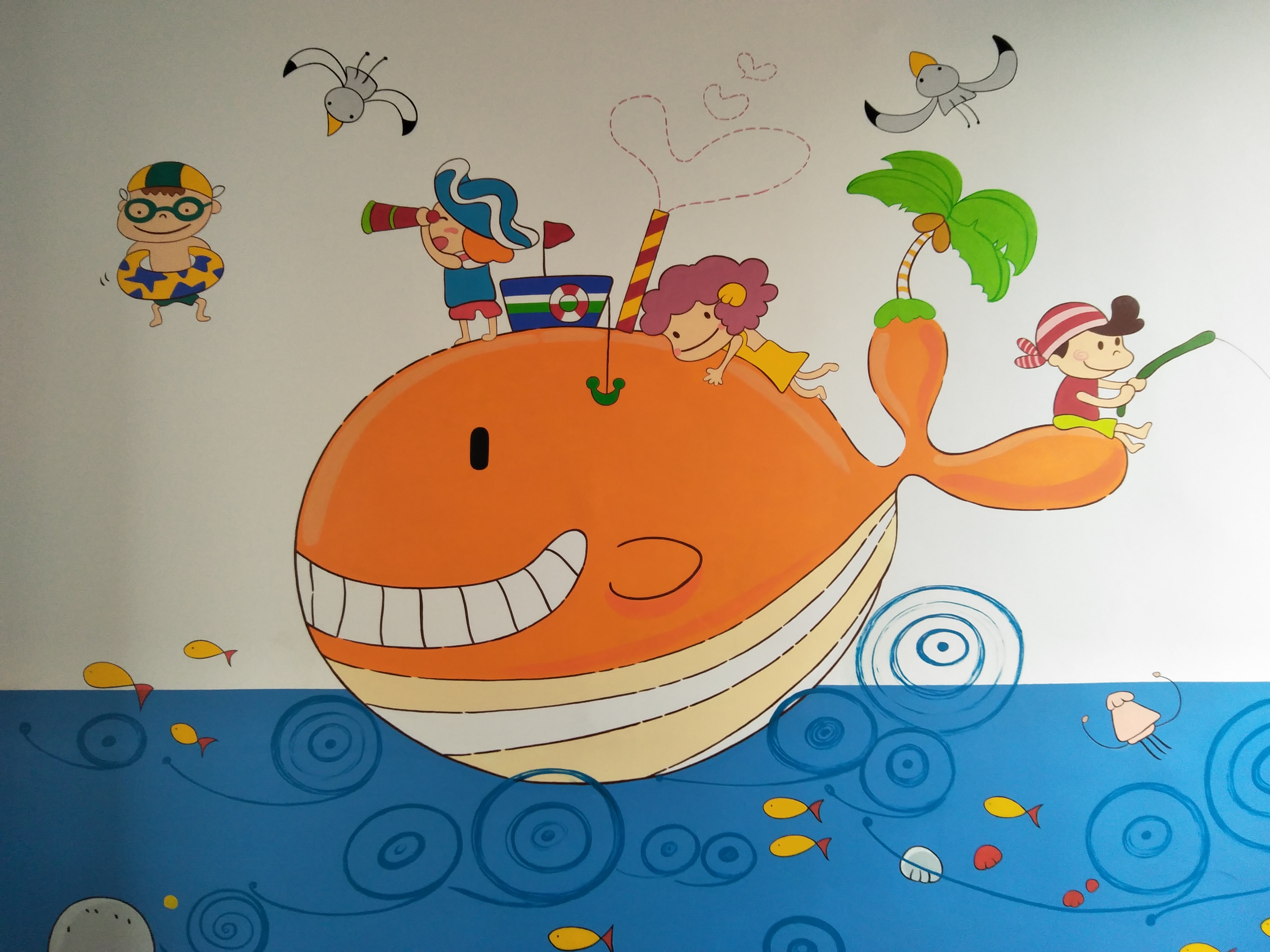 儿童乐园墙体彩绘