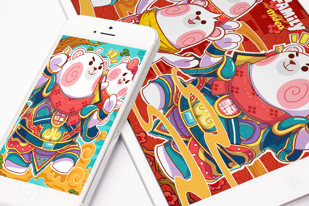 【盖世英熊】（图ZMTUxNjAyNTgw） - 图案 - 站酷设计师YOUNGIKE原创素材 - 站酷ZCOOL