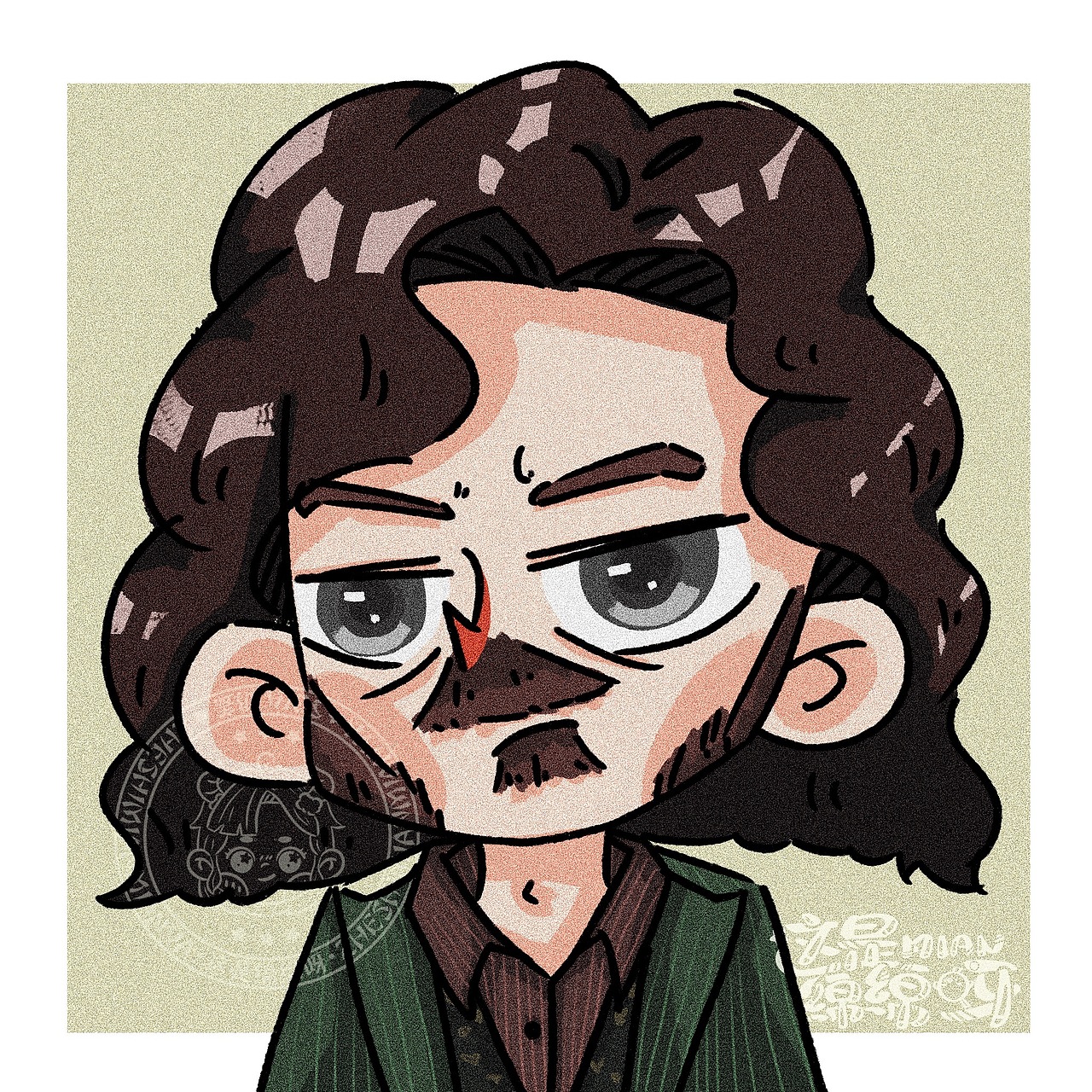 哈利波特Q版头像（图ZMjc4ODYzMDU2） - 儿童插画 - 站酷设计师是绵绵呀原创素材 - 站酷ZCOOL