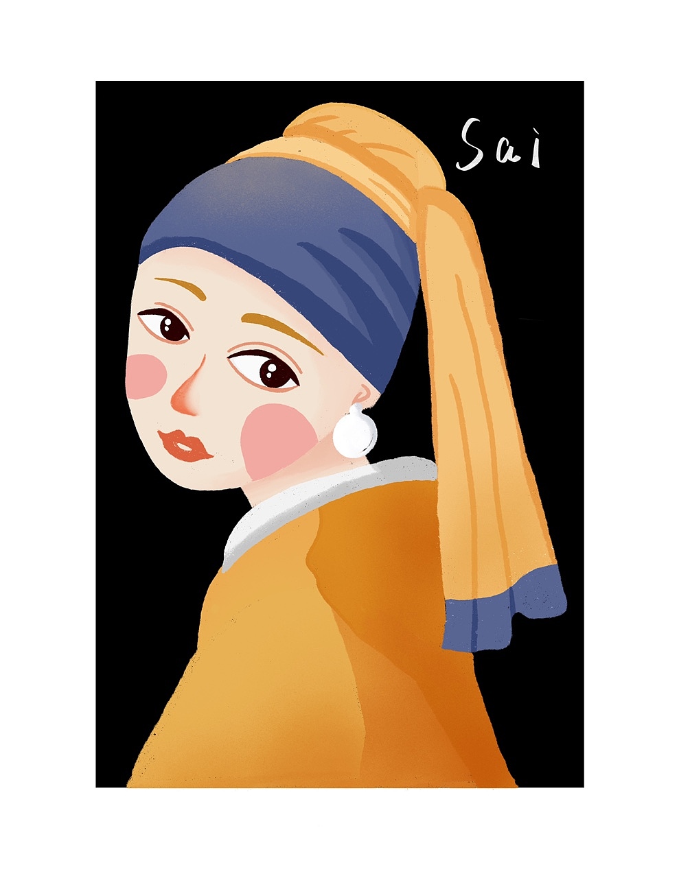 ipad 手绘插画练习集合 原创和临摹（图ZMjE4MjM4ODc2） - 艺术插画 - 站酷设计师YASAISAI原创素材 - 站酷ZCOOL