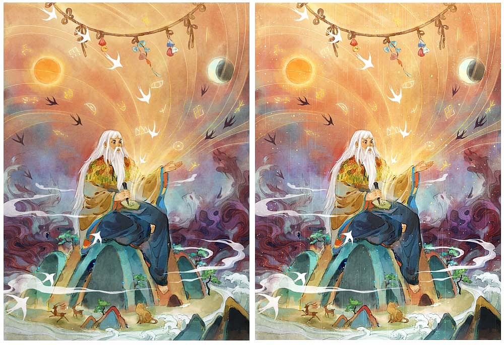 中国神话故事-仓颉造字