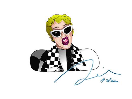 Okurrrrrrr~Cardi B AI绘画练习