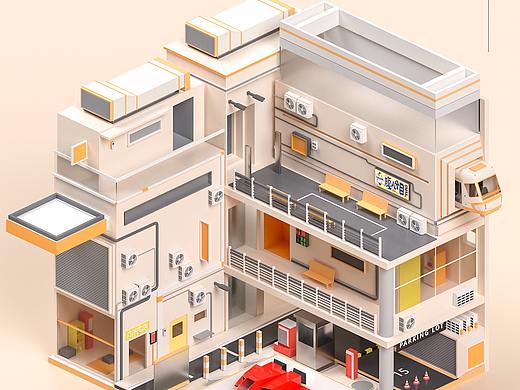 c4d 建模渲染