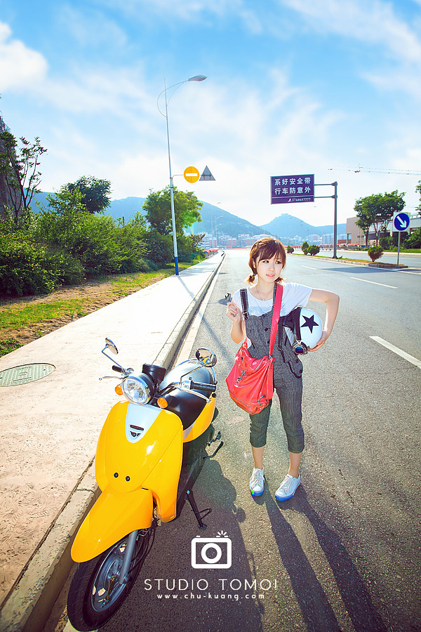 旅行吧~机车女孩的完美夏天（图ZMTQ5NjUzMg==） - 人像摄影 - 站酷设计师one_neo原创素材 - 站酷ZCOOL