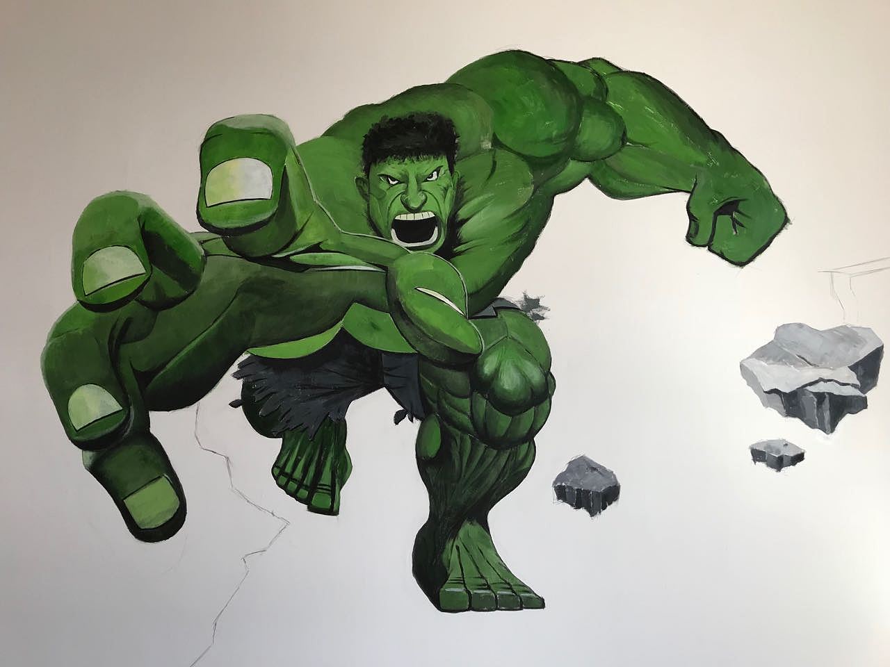 绿巨人|插画|新锐潮流插画|黑作坊工作室 - 原创作品 - 站酷 (zcool)