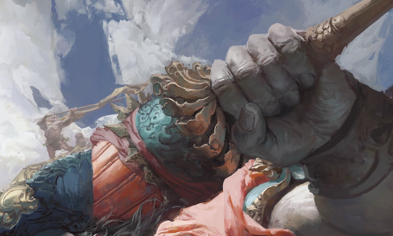 钟风华新作多闻天王