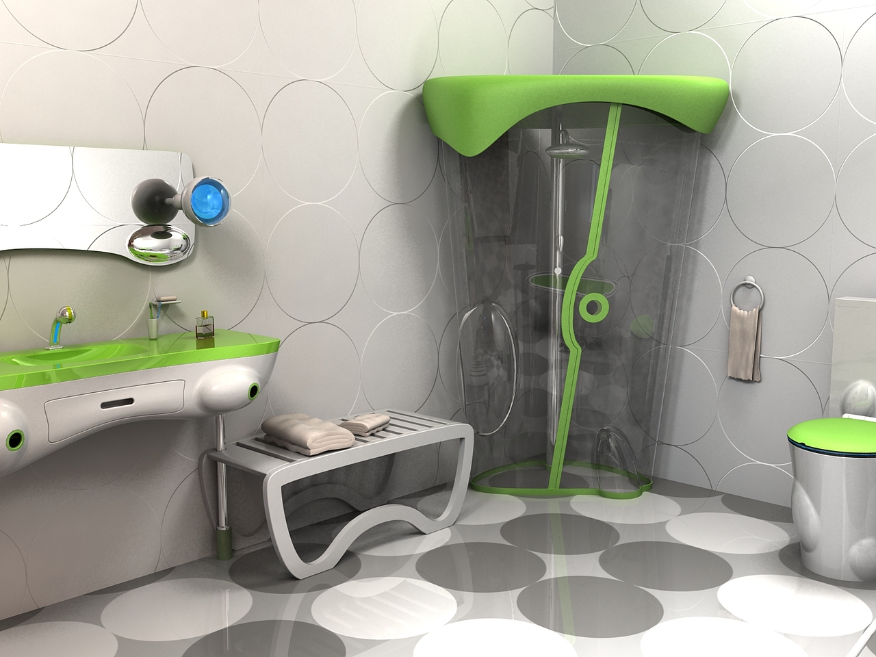 浴室配套产品设计