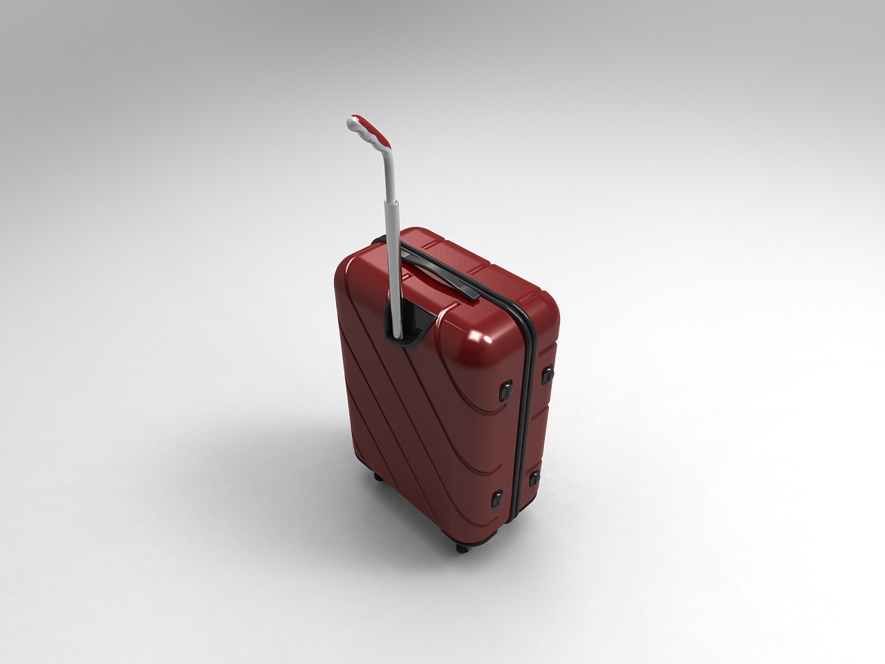 拉杆箱改良设计(本科一年级时作品 献丑)