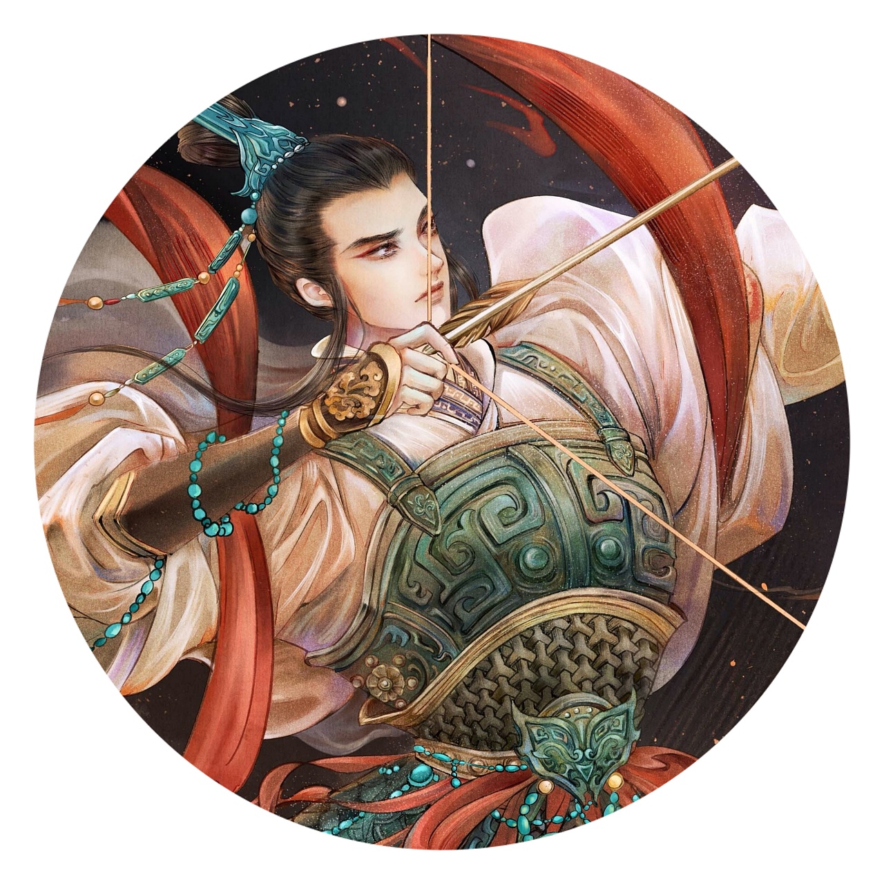 九歌61东君|纯艺术|绘画|哗哗huahua哗哗 - 原创作品 - 站酷 (zcool