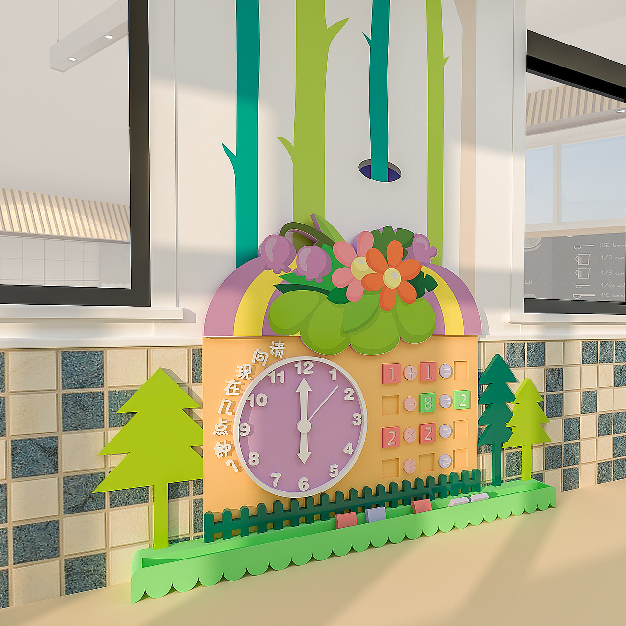 幼儿园游戏装置