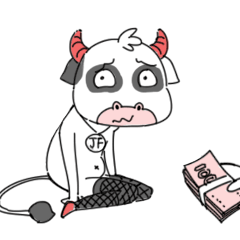 牛年表情包 职场篇（图ZMjQyMDgyNDY0） - 商业插画 - 站酷设计师DDDXXX原创素材 - 站酷ZCOOL