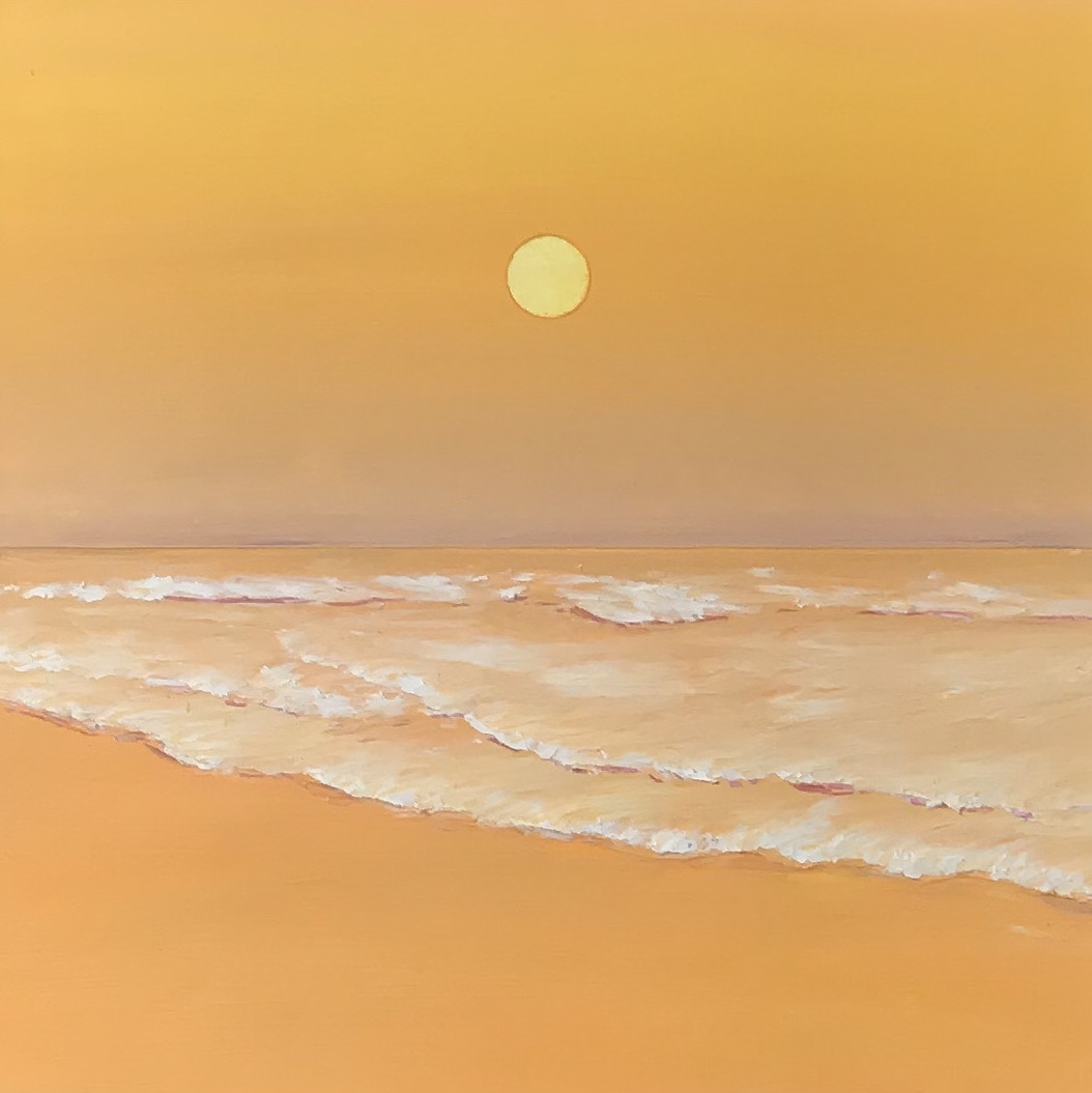 油画棒《海边落日》系列作品（图ZMjMwNjQ5NDY0） - 商业插画 - 站酷设计师辛晓原创素材 - 站酷ZCOOL