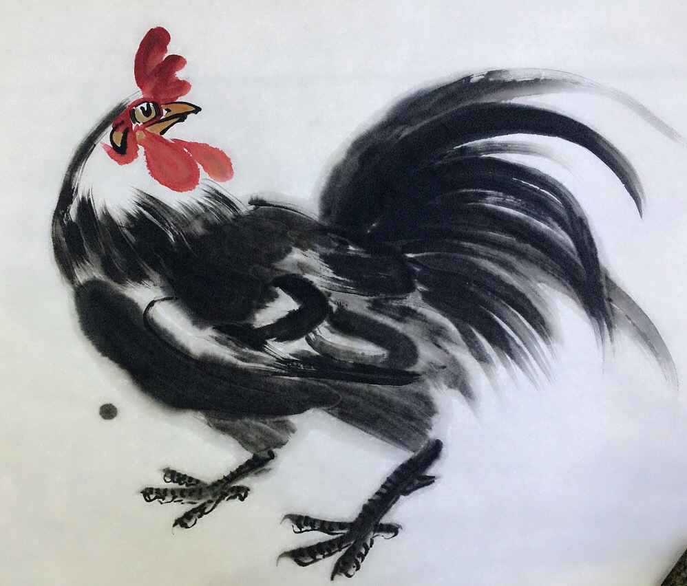 春映枝头吉常在，和睦家庭百事兴。（图ZNjg4NzY2NTY=） - 绘画 - 站酷设计师长风国画原创素材 - 站酷ZCOOL