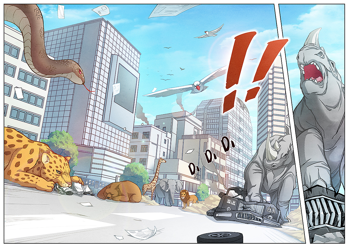 最后的召唤师3-2（图ZMTE3MTUyMTA0） - 中/长篇漫画 - 站酷设计师ASK_animation原创素材 - 站酷ZCOOL