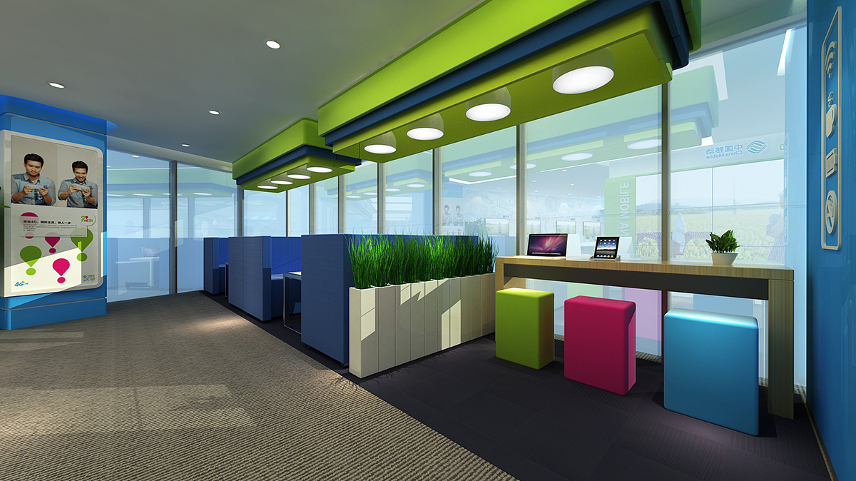 智慧展厅 3D效果图制作