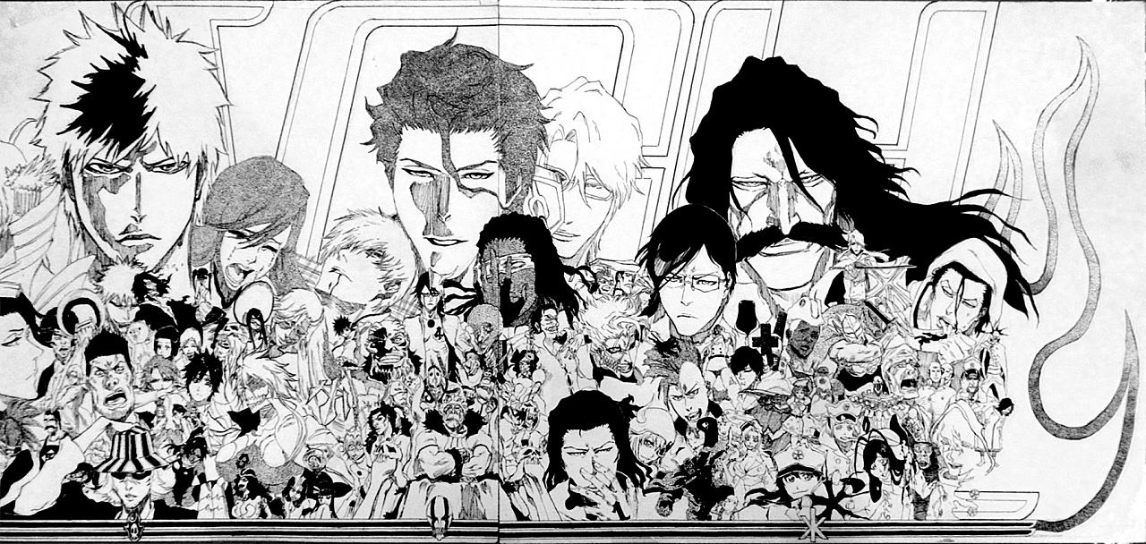 bleach死神完结纪念插画