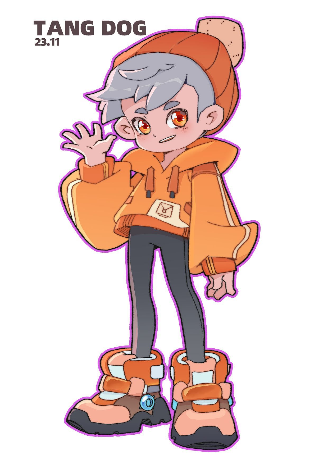 11月摸鱼（图ZMzU2NDY2NjA4） - 商业插画 - 站酷设计师糖犬原创素材 - 站酷ZCOOL