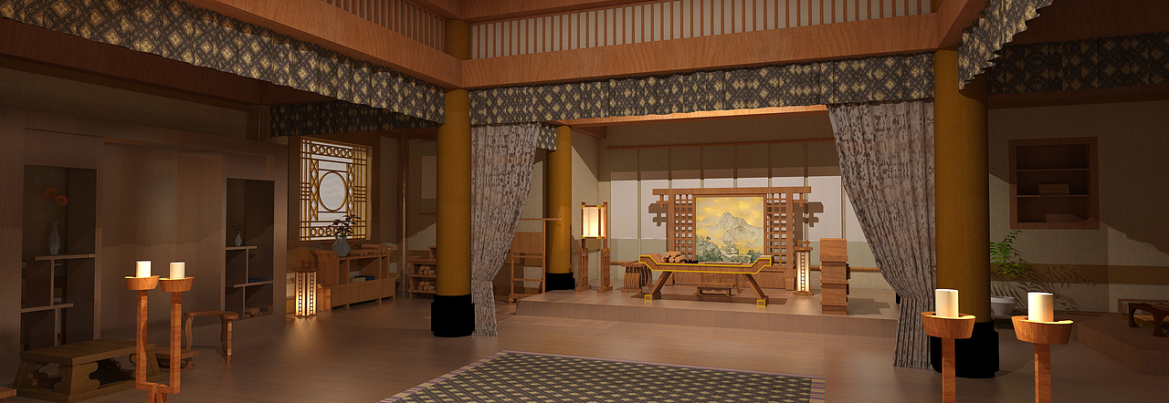 上部戏的一些场景设计图