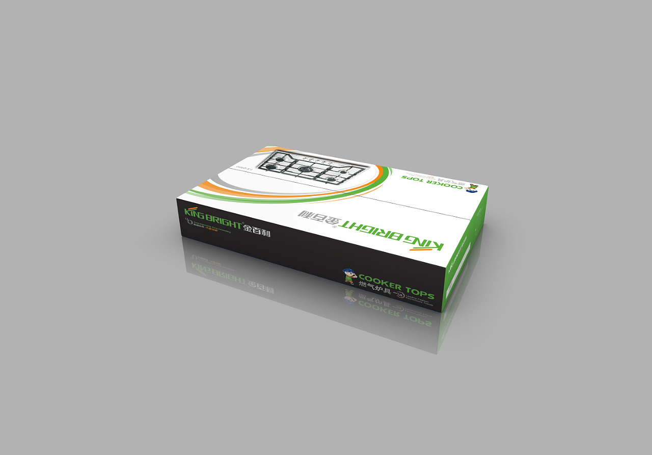 金百利燃气灶具彩盒|平面|包装|瘦个大叔 - 原创作品 - 站酷 (zcool)