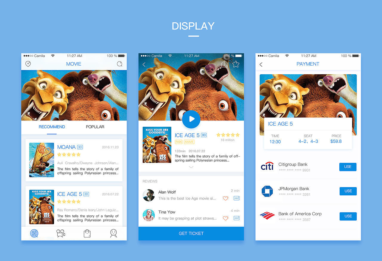 一些概念设计（图ZNzMyNjUwMTI=） - APP界面 - 站酷设计师CamilaQAQ原创素材 - 站酷ZCOOL