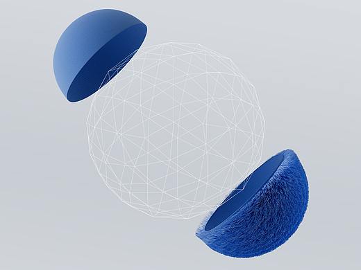 针织服装品类常用3D结构素材C4D建模