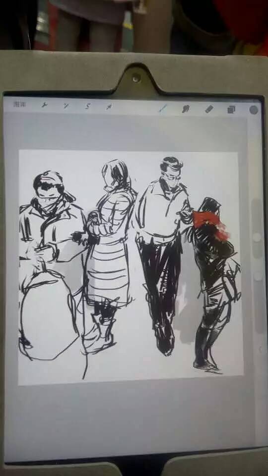 这一年的ipadmini2速写集锦(图ZNTA3NDQzMjg=) - 艺术插画 - 站酷设计师ybbhmyd原创素材 - 站酷ZCOOL