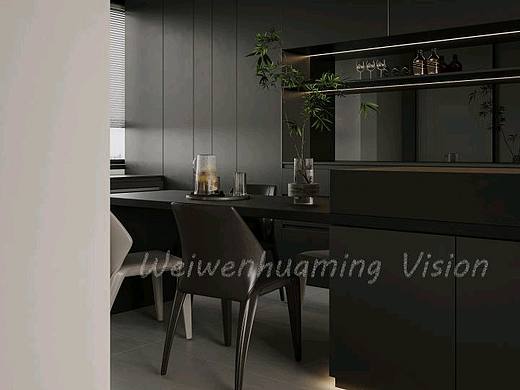 現(xiàn)代黑白灰大平層（個(gè)人主頁-ZNjY5NDgxNjg=） - 家裝設(shè)計(jì) - 站酷設(shè)計(jì)師未聞花名效果表現(xiàn)原創(chuàng)素材 - 站酷ZCOOL