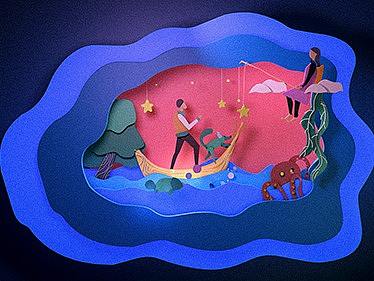C4D遇上插画过程