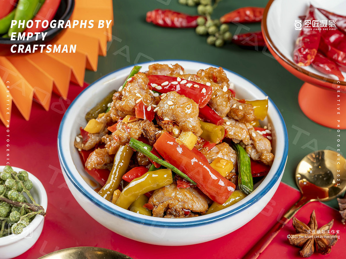 美食拍摄丨外卖便当炒菜X空匠摄影