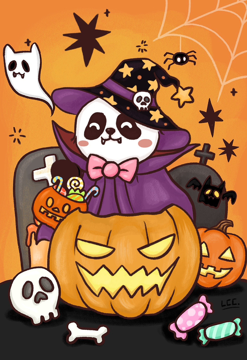 柯基屁桃和它的朋友们🎃万圣节装扮