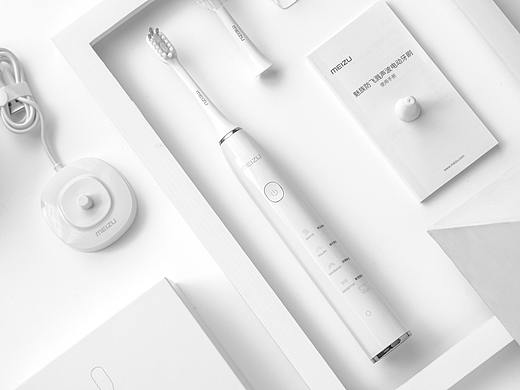 魅族声波电动牙刷图赏