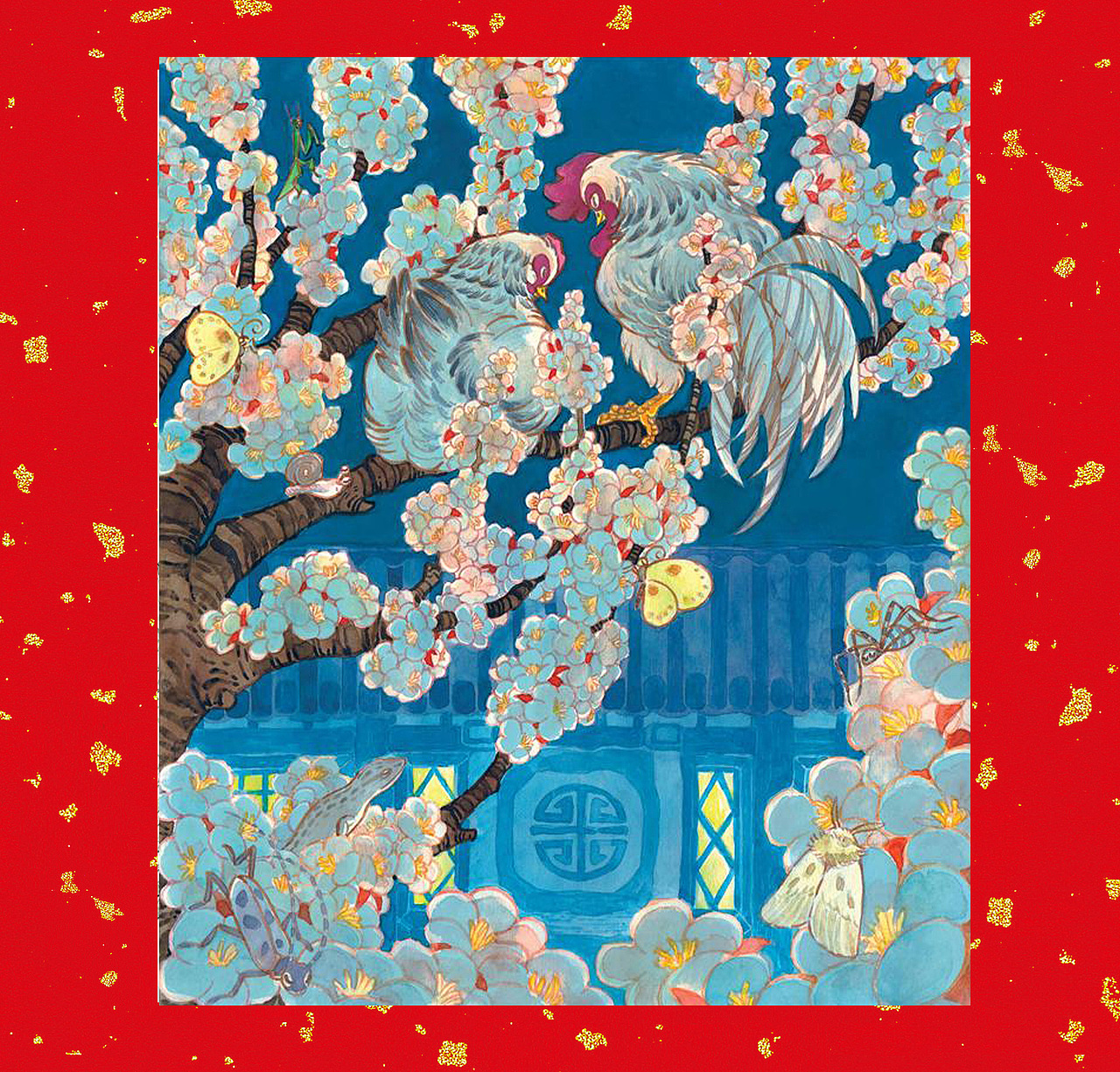 向站酷大家庭的新老朋友们拜年~（图ZNjkzMDYwOTI=） - 儿童插画 - 站酷设计师景绍宗原创素材 - 站酷ZCOOL