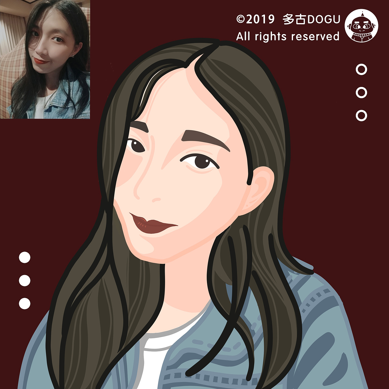 【多古】扁平化人物头像平面设计合集