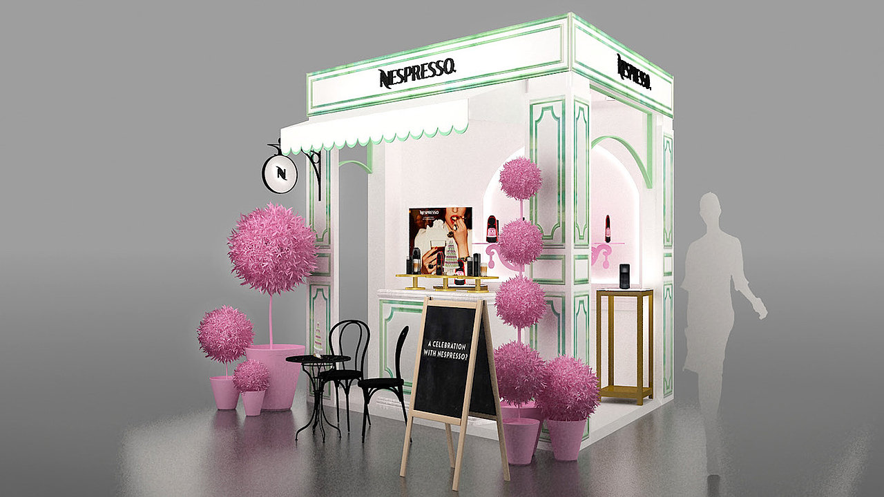 专卖店展览设计3D效果图