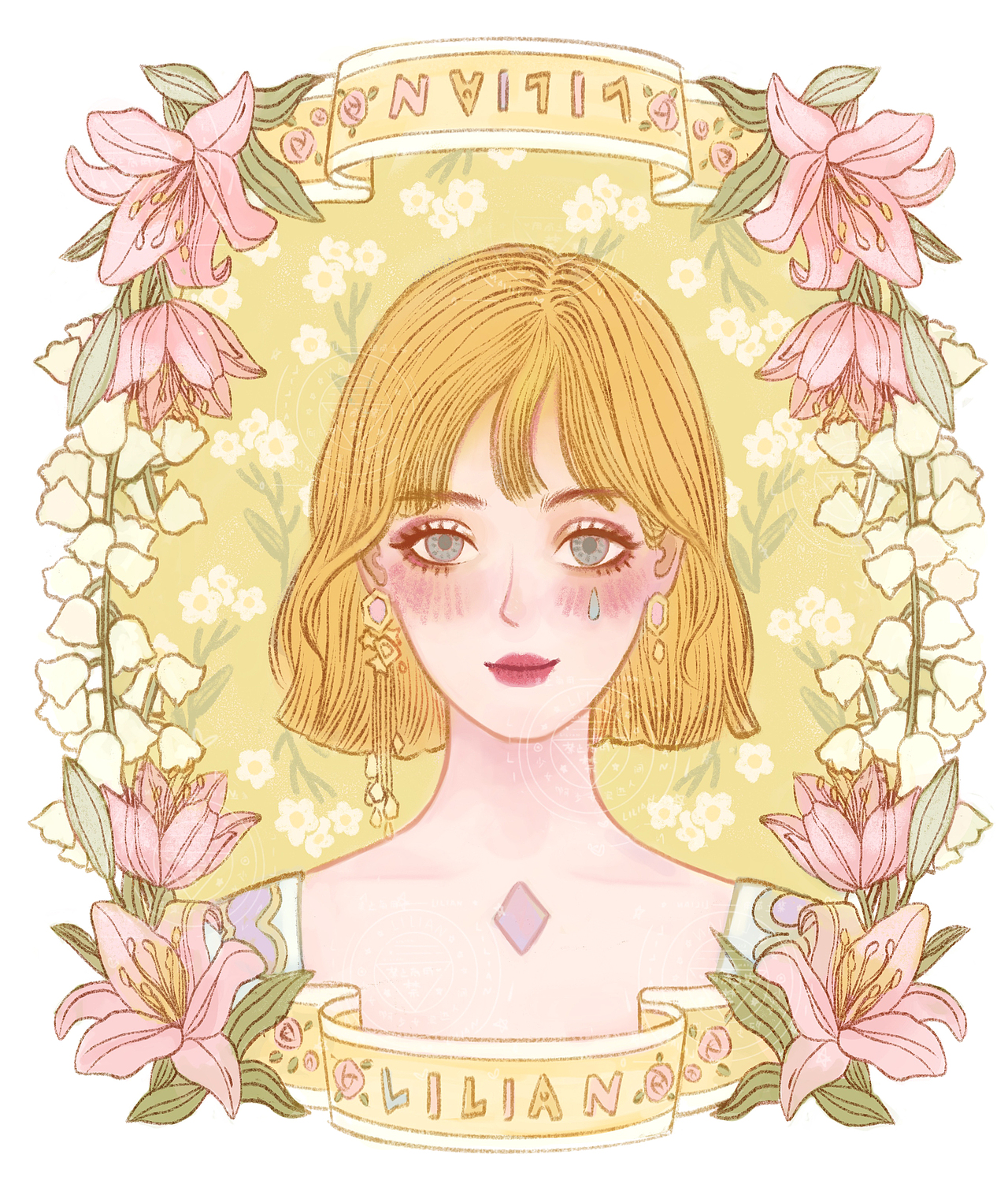 犹在镜中（图ZMjE3NzEyMDY4） - 创作习作 - 站酷设计师魔法少女莉莉安原创素材 - 站酷ZCOOL